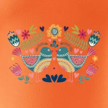 Folklór - dva farebné vtáčiky Folklór - dva farebné vtáčiky