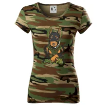 Bojový doberman (Pecka design)