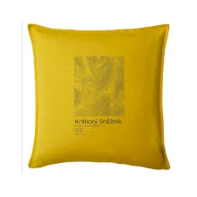 Králický Sněžník - vrstevnice v obdĺžniku