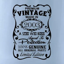 Vintage Etiketa - 2003