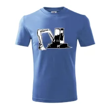 Bager bez nápisu čiernobiely