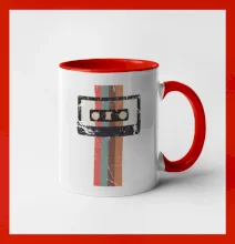 Retro kazeta - pruhy