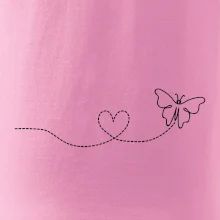 Dráha letu motýľa - srdce Dráha letu motýľa - srdce