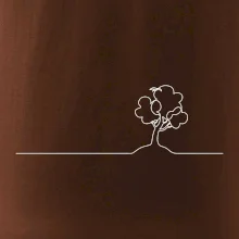 Strom s vtáčikom linka