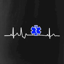 EKG rescue modrá hviezda