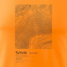Smrk - vrstevnice v obdĺžniku