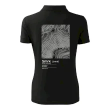 Smrk - vrstevnice v obdĺžniku