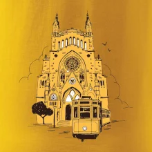 Mallorca - katedrála a električka