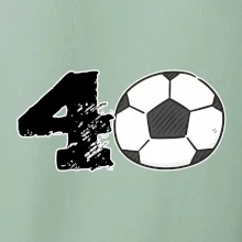Futbal okrúhle narodeniny 40