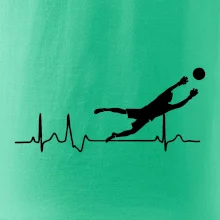 Ekg futbal brankár