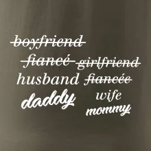 Partnerské tričko nastávajúci rodičia