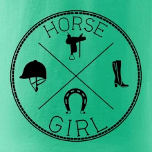 Horse Girl kruh Horse Girl kruh
