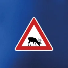 Dopravná značka - Pozor žreb Dopravná značka - Pozor žreb