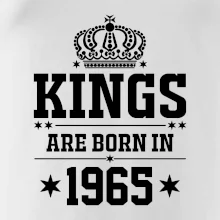 Kings are born in 1965 Kings are born in 1965