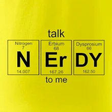 Talk nerdy - periodická tabuľka