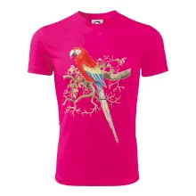 Papagáj  na listnatom strome