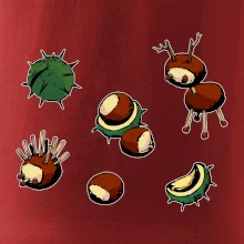 Gaštanové zvieratká - obdĺžnik