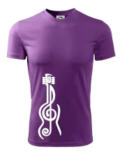 Husľový kľúč gitara