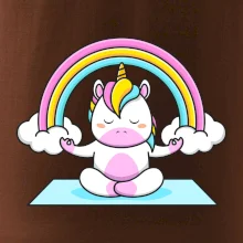 Yoga jednorožec - dúha