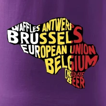 Mapy - názvy miest - Belgicko