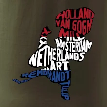 Mapy - názvy miest - Holandsko