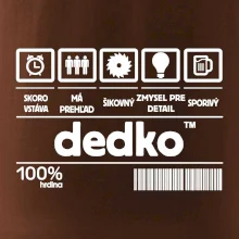 Čiarový kód - dedko