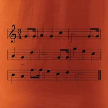 Veľa šťastia zdravia - noty