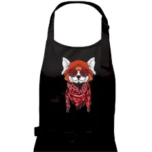 Červená panda hipster