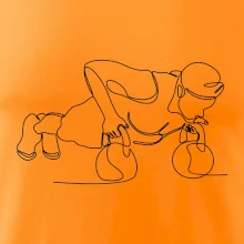 Kitebell posilňovanie jedným ťahom