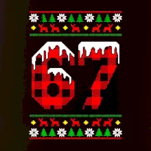 67 vianočný motív