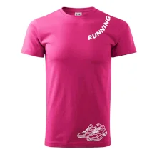 Running nápis šikmo