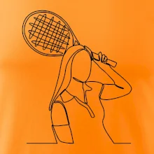 Tenistka jedným ťahom