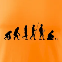 Evolúcia hubár muž Evolúcia hubár muž