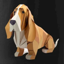 Baset zlepený z papiera