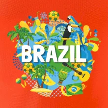 Brazília Farebný obrázok