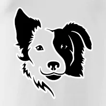 Border kólia obrys hlavy