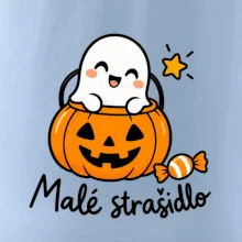 Malé strašidlo - duch v tekvicovom vedierku