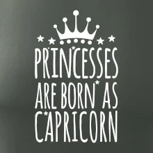 Princesses are born as Capricorn - Kozorožec
