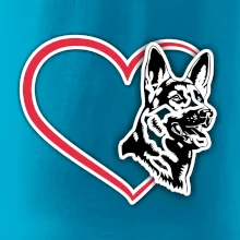 Nemecký ovčiak v srdci Nemecký ovčiak v srdci