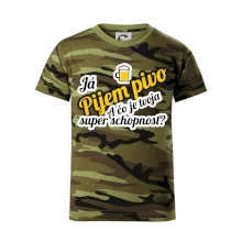 Pijem pivo - tvoja super schopnosť - šikmý Pijem pivo - tvoja super schopnosť - šikmý