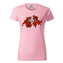 Mapy - názvy miest - Švajčiarsko