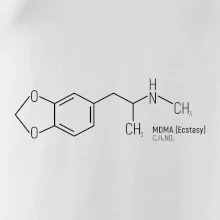 Molekulárna štruktúra MDMA Extáza Molekulárna štruktúra MDMA Extáza