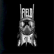 Čiernobiela maska – Field Instinct paintball