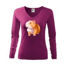 Morča - kreslené, bielo oranžové