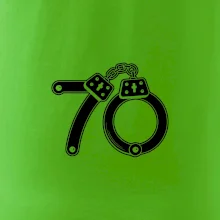 Narodeninové tričko pre policajta - putá 70