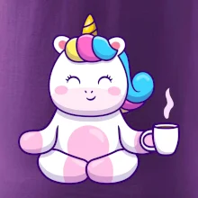 Yoga - jednorožec káva