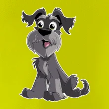 Bradáč kreslený sediaci