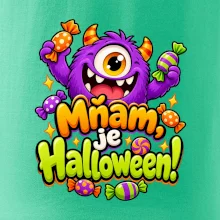 Mňam je Halloween cukríkové strašidlo
