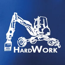 Hard Work kráčajúce rýpadlo