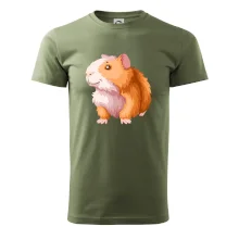 Morča - kreslené, bielo oranžové